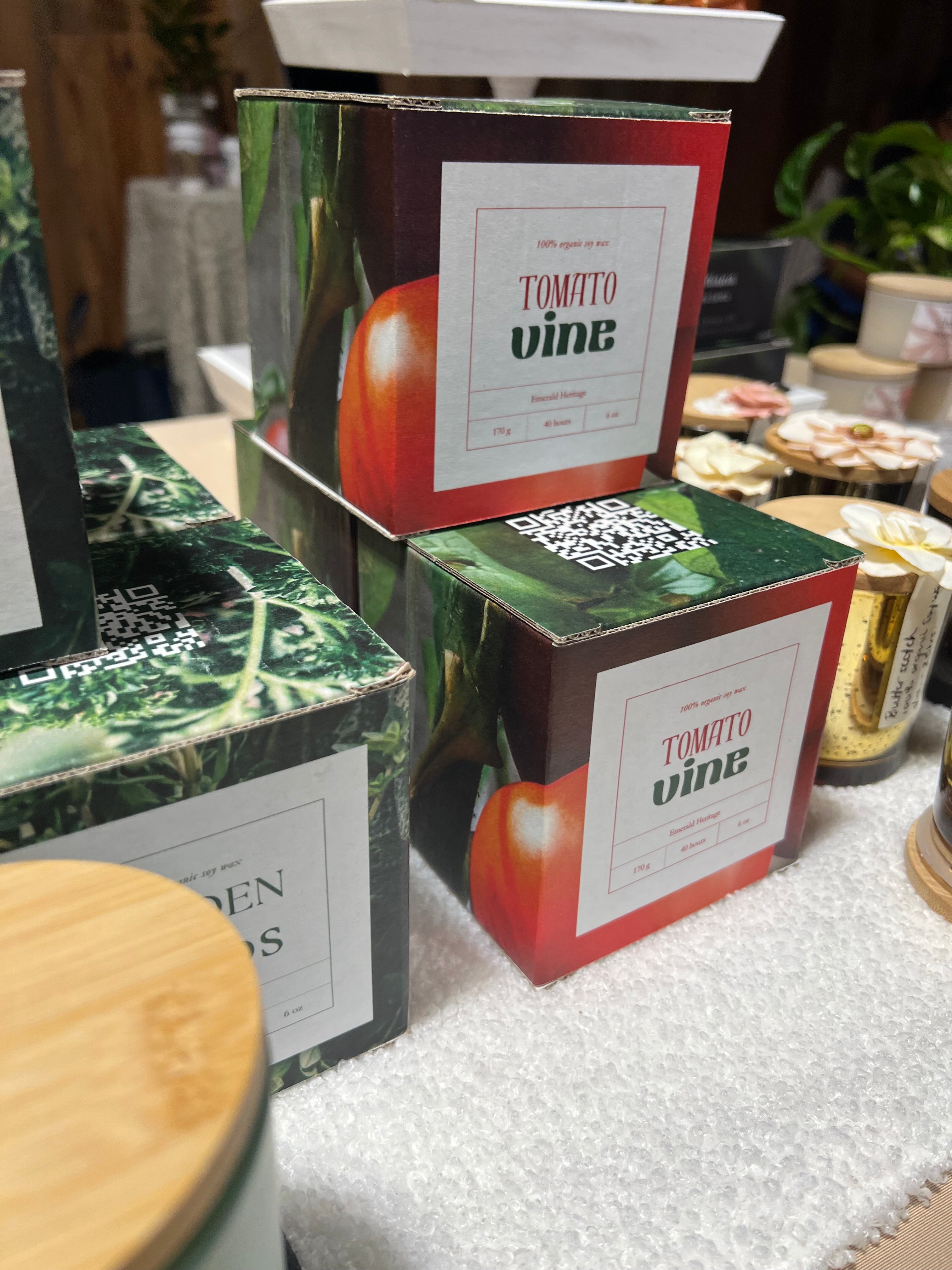 Tomato Vine Candle