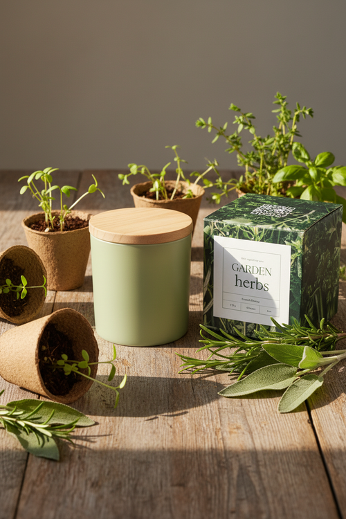 Garden Herbs Candle
